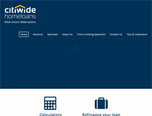 Tablet Screenshot of citiwide.com.au
